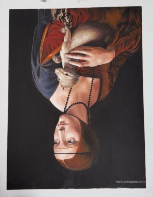 The Lady with an Ermine (Cecilia Gallerani)