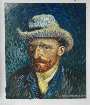 Self Portrait with Felt Hat