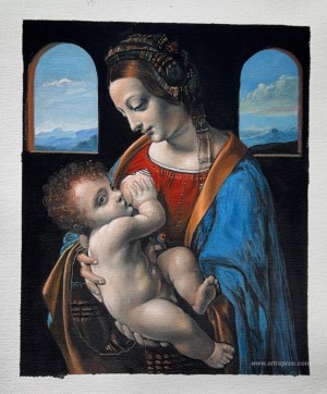 Madonna Litta (Madonna and the Child)