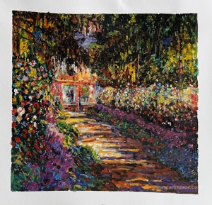 Pathway in Monet's Garden at Giverny