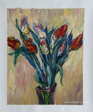 Vase of Tulips