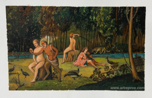 Vulcan Presenting Arms to Venus for Aeneas  