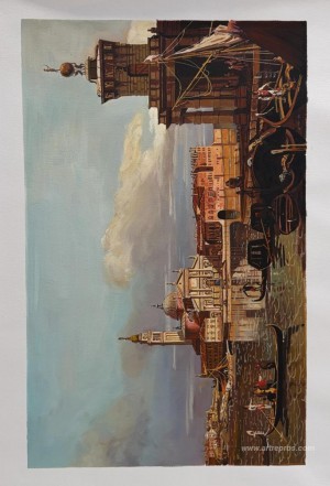 Piazzetand the Doge s Palace from the Bacino di San Marco
