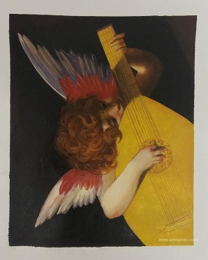 Playing putto (Musician Angel)