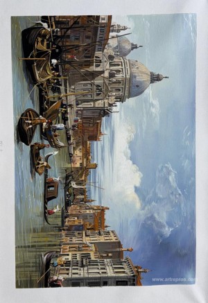 The Grand Canal and the Church of the Salute