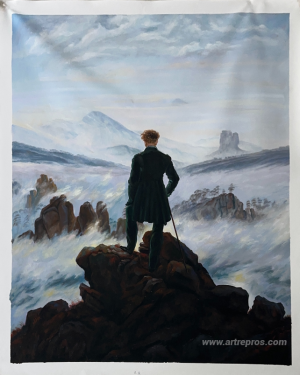The wanderer above the sea of fog