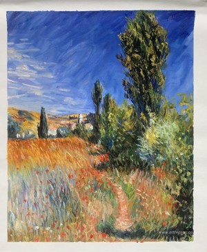 Landscape on the Ile Saint-Martin