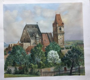 Perchtoldsdorg Castle and Church